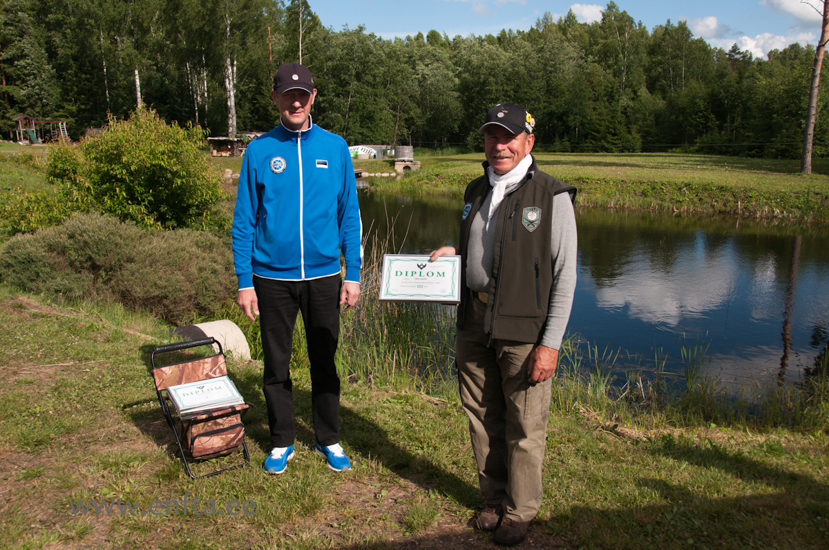 Category Springer III place - Ülo Lesta 47 points out of 100